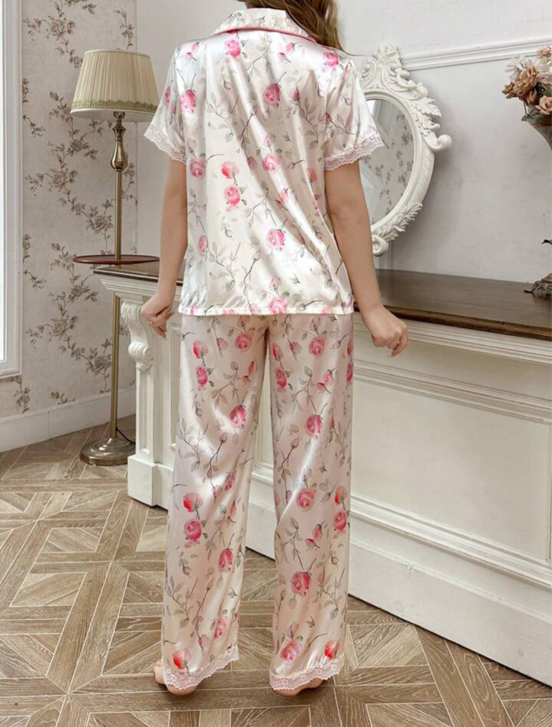 Women's Satin Nightwear Suit