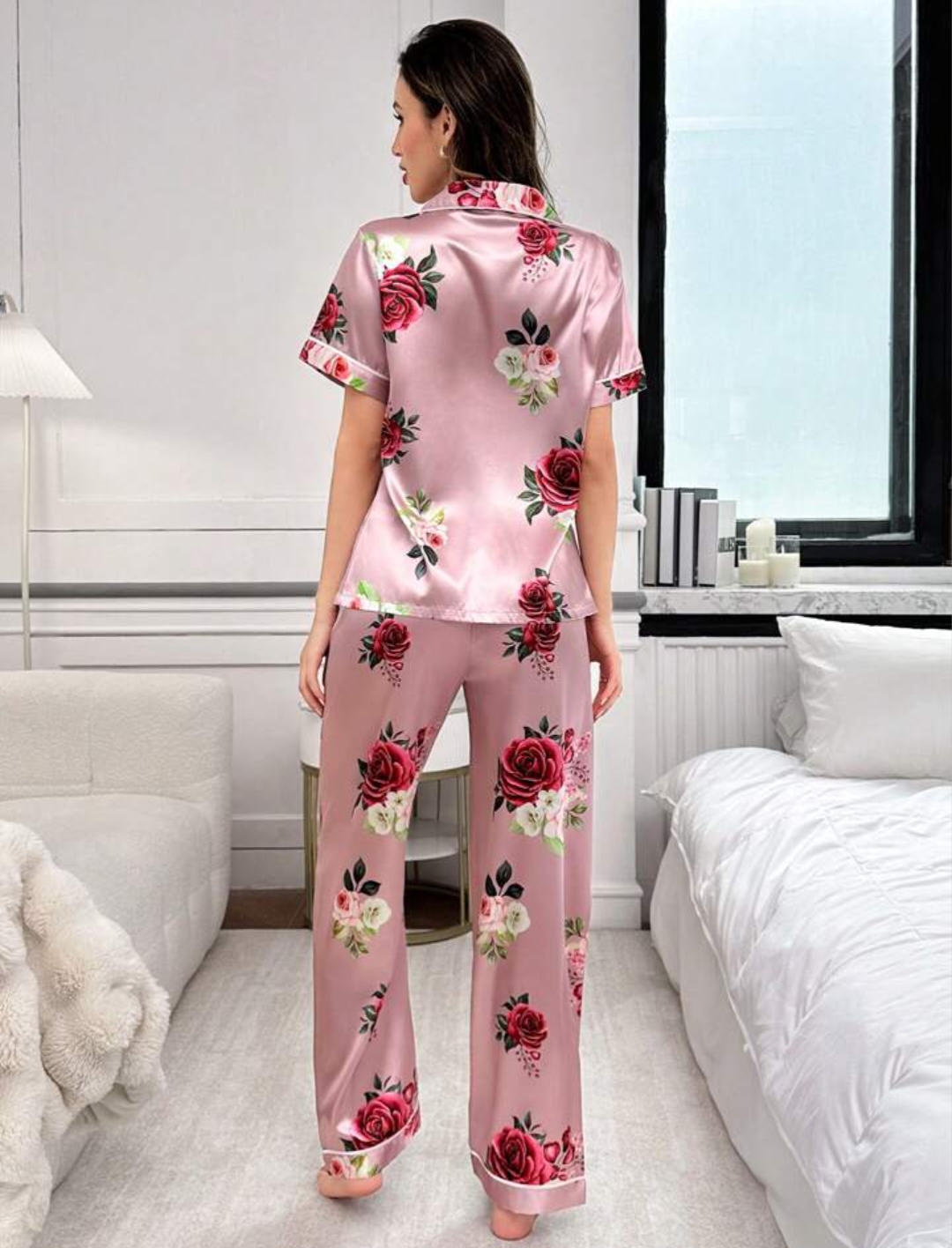 Women's Satin Night Suit