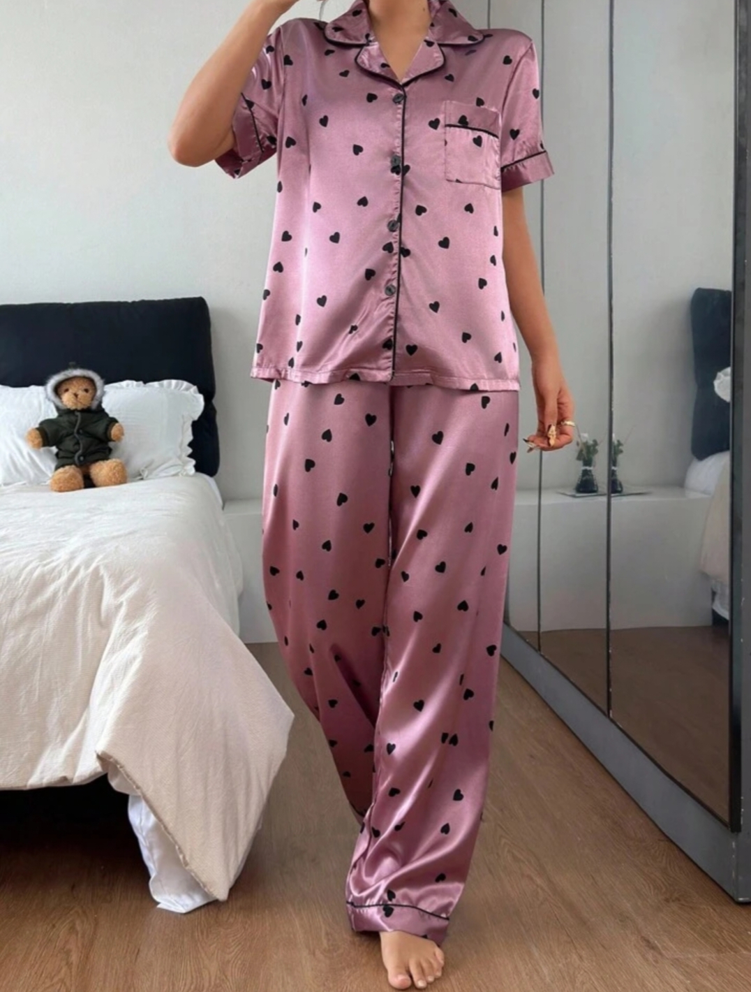 Women's Satin Nightwear Set