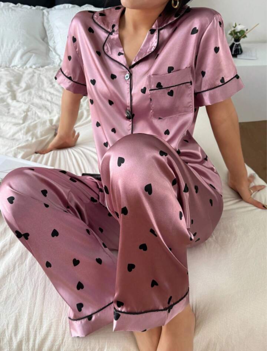 Women's Satin Nightwear Set