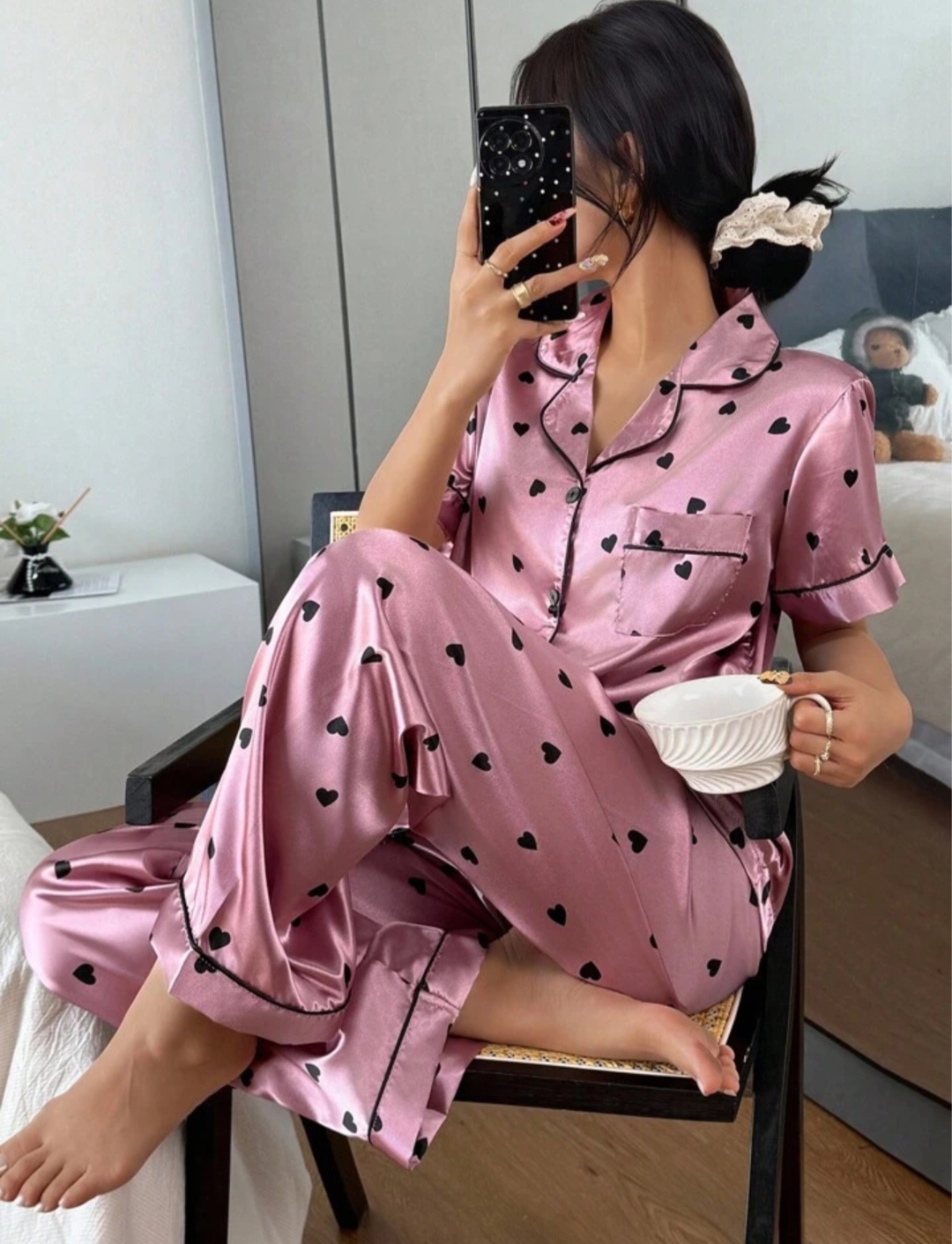 Women's Satin Nightwear Set