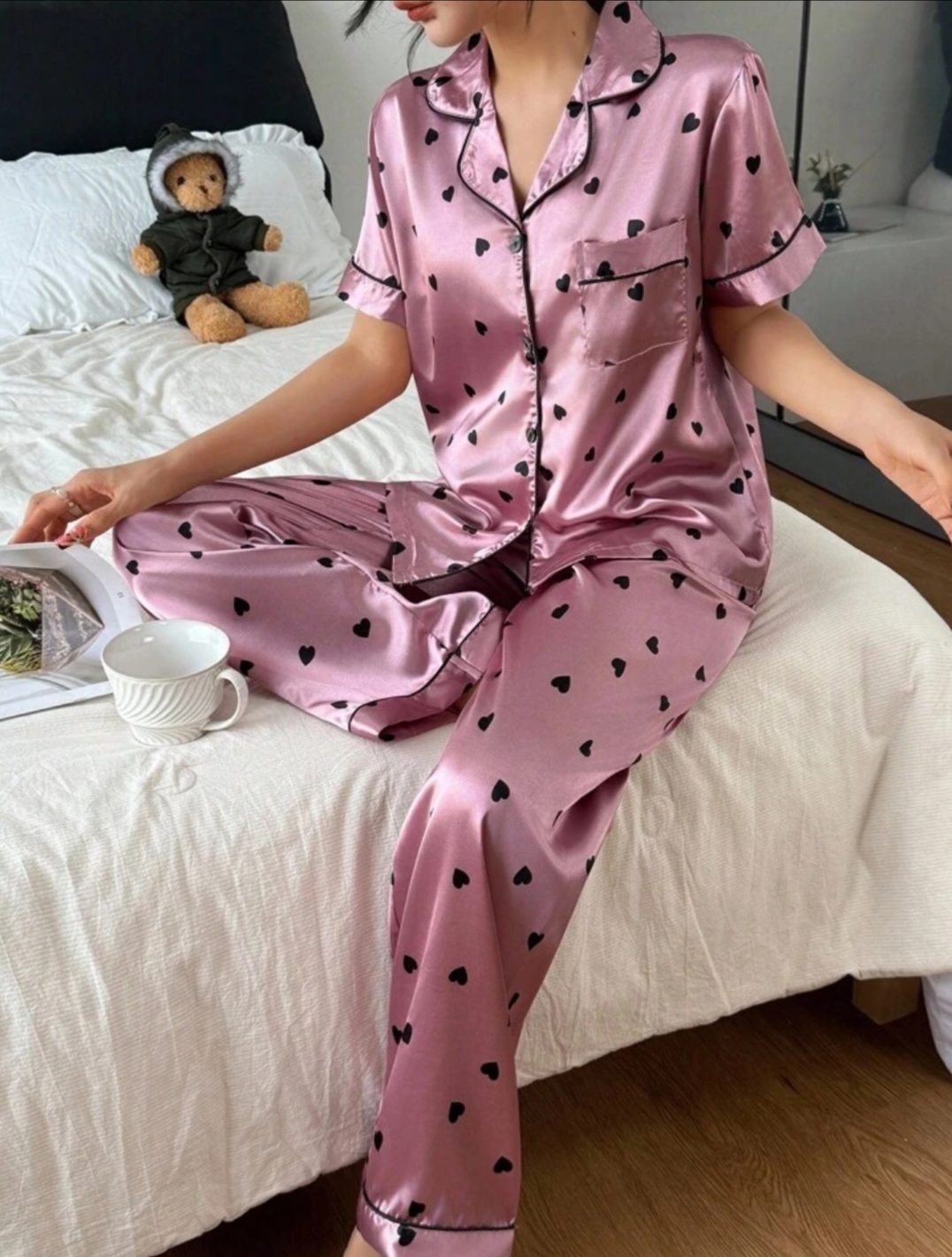 Women's Satin Nightwear Set