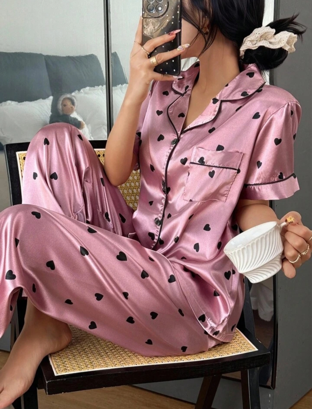 Women's Satin Nightwear Set