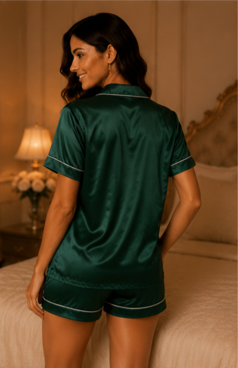 Satin Short Night Suit for Women