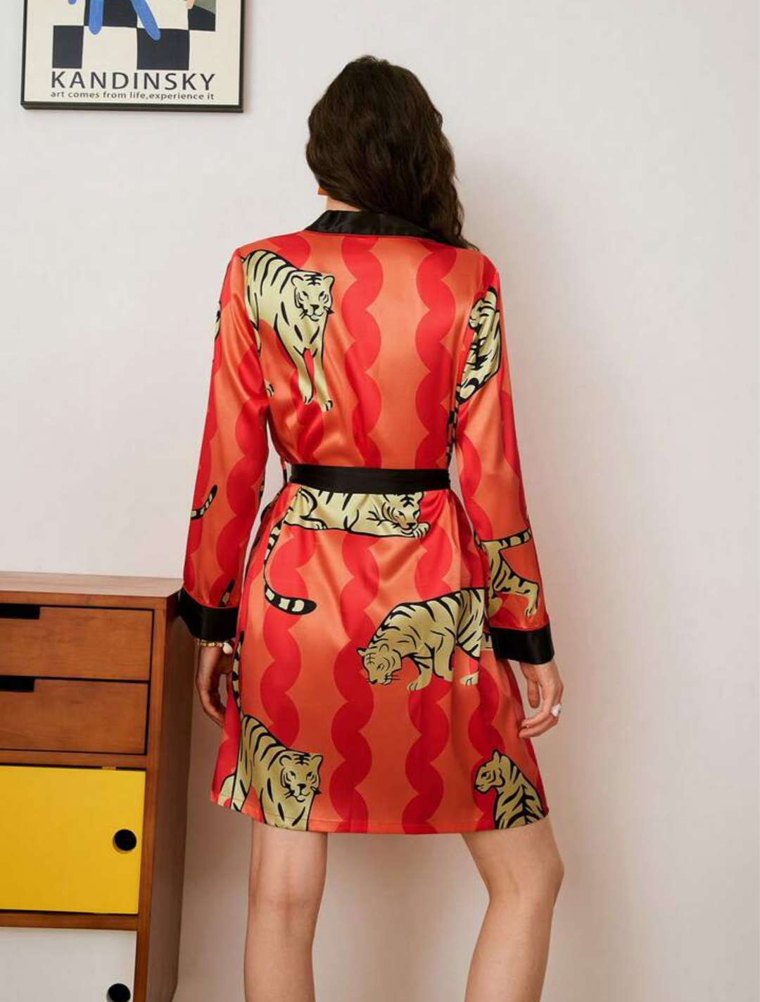 Luxury Satin Sleep Robe for Women – Soft & Comfortable Nightwear