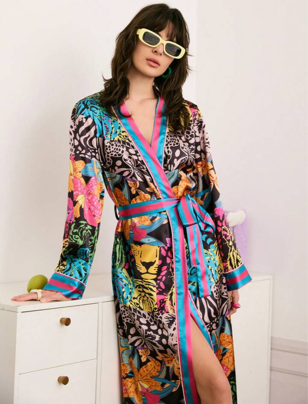 Women's Satin Sleep Robe