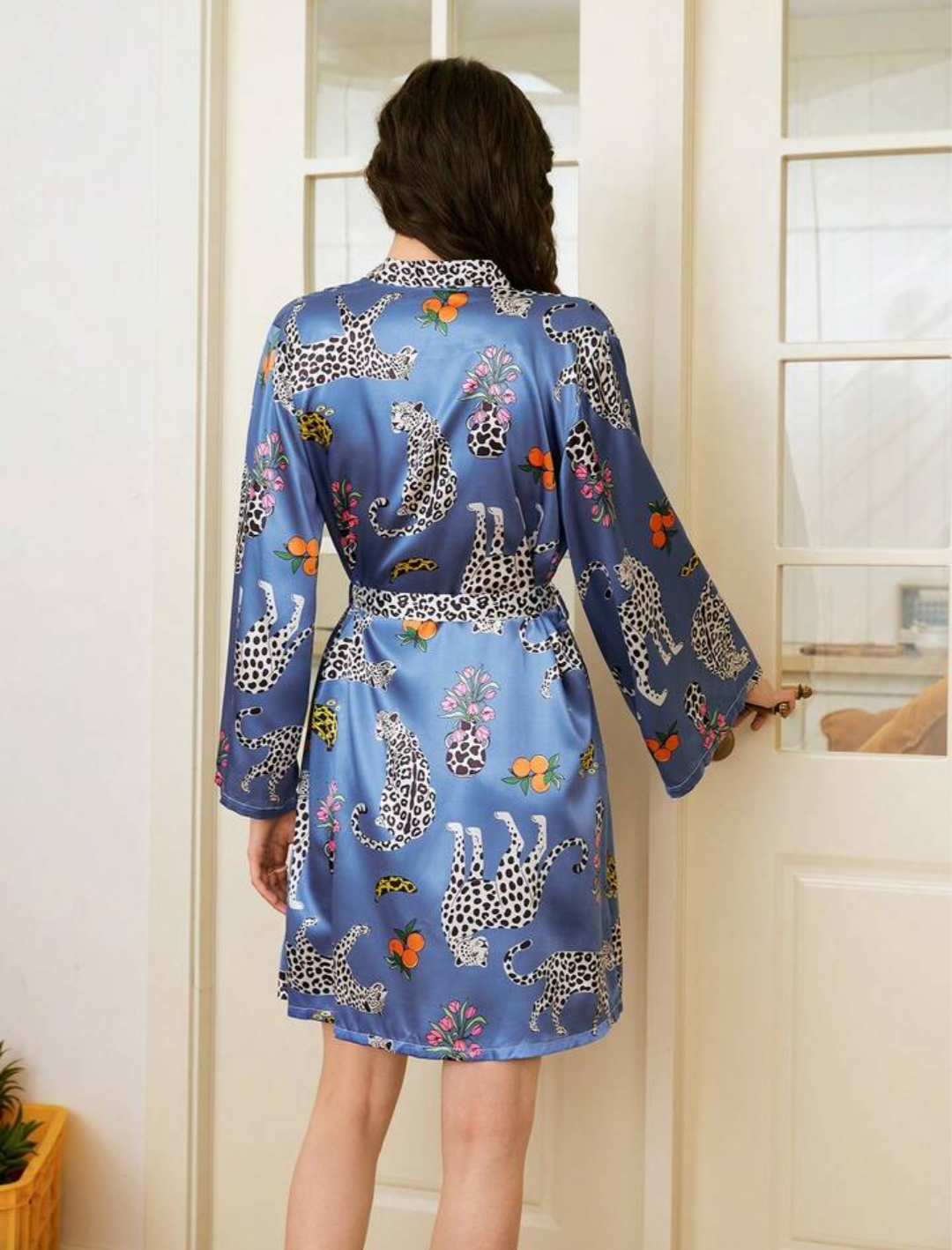 Women's Satin Sleep Robe Set