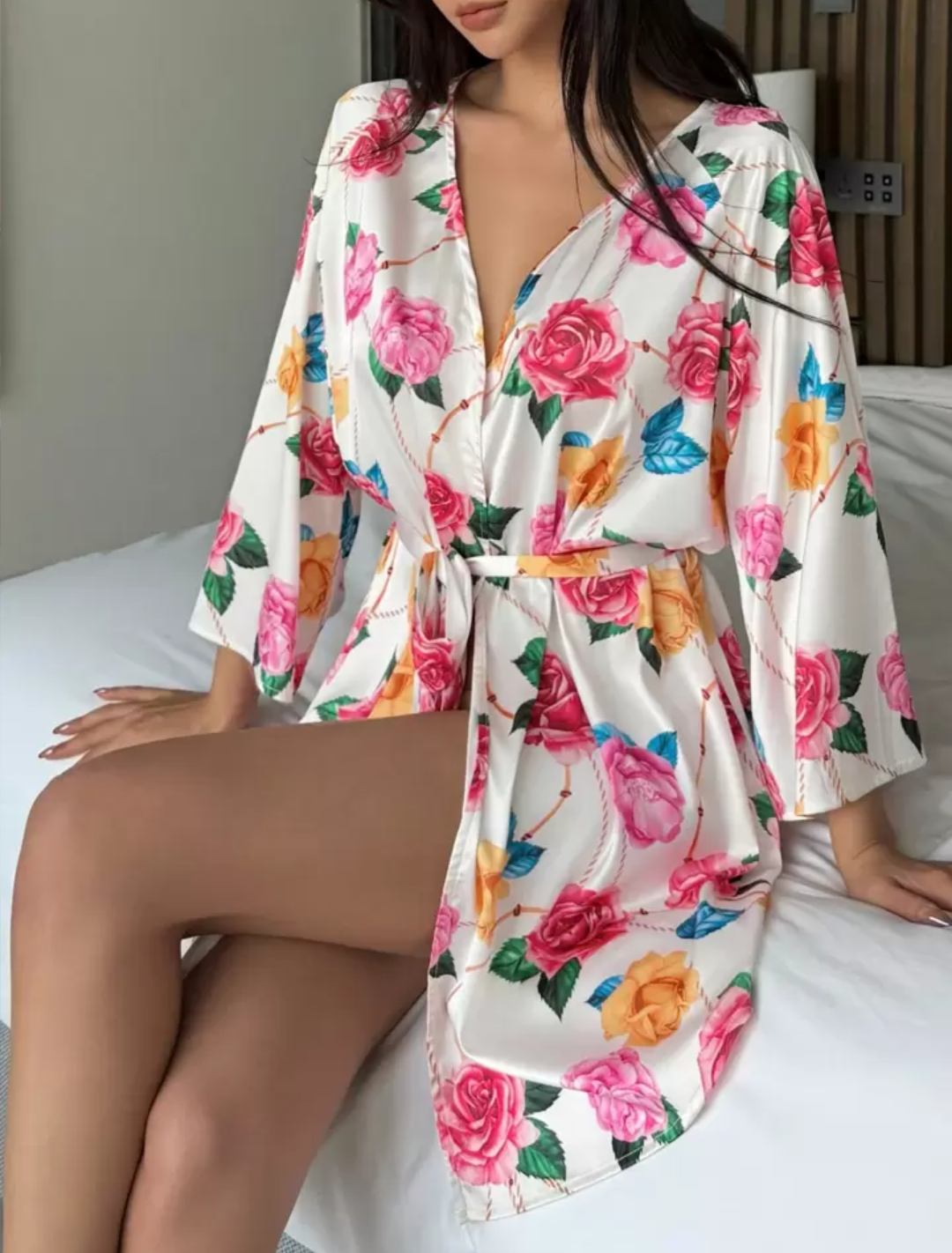 Women's Super Soft Sleep Robe Set