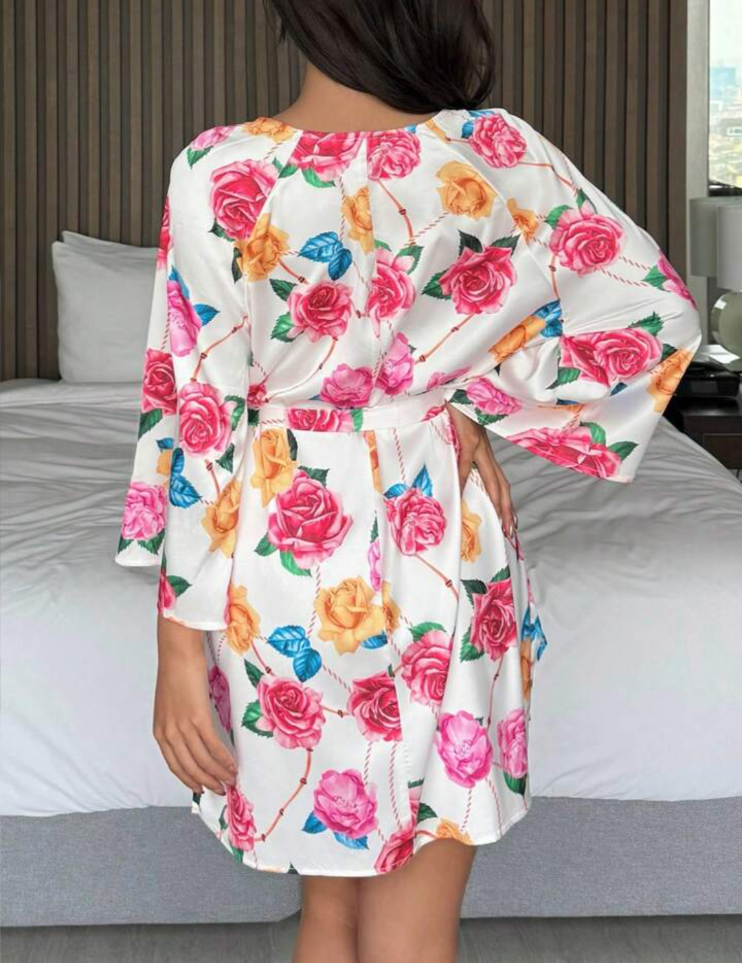 Women's Super Soft Sleep Robe Set