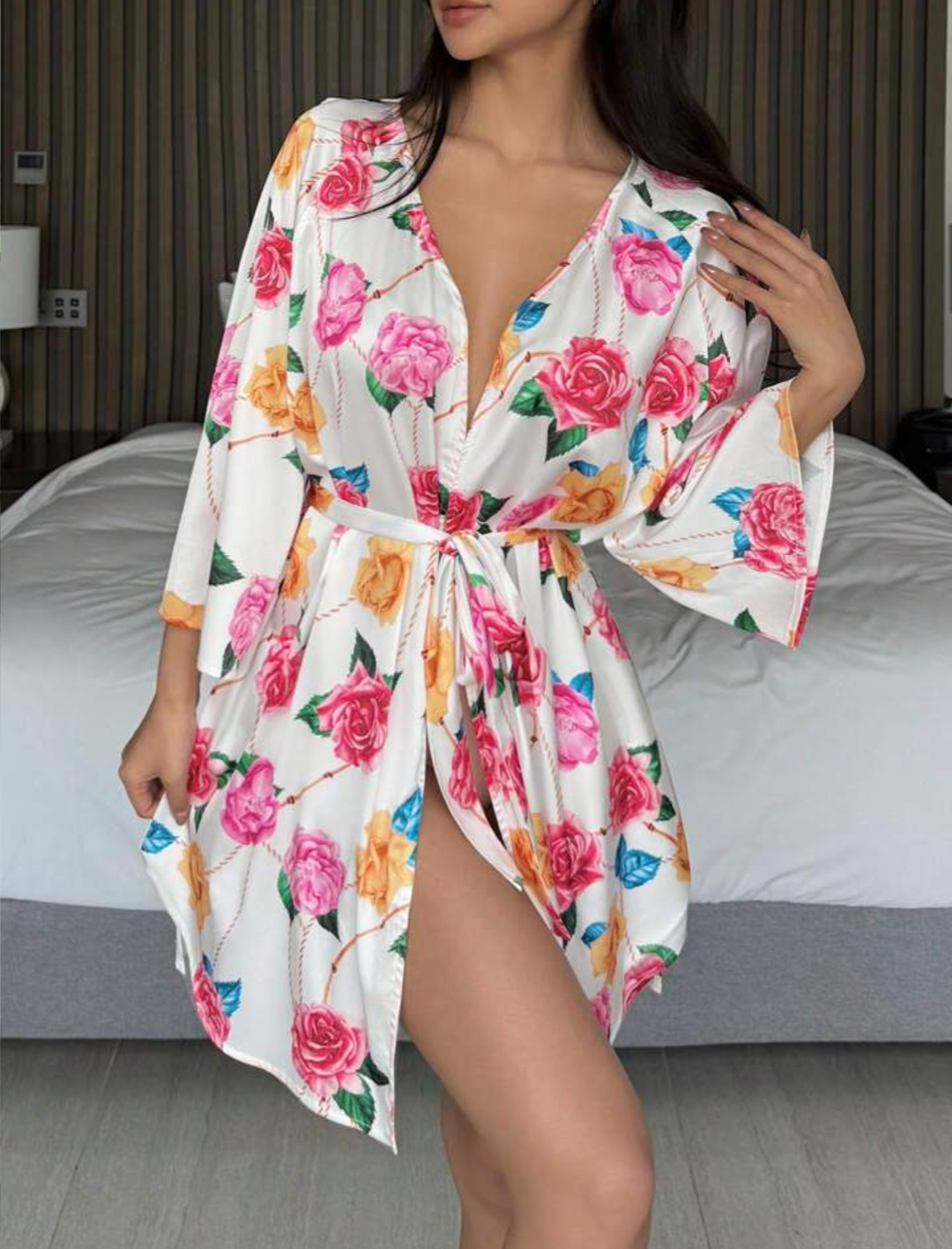 Women's Super Soft Sleep Robe Set