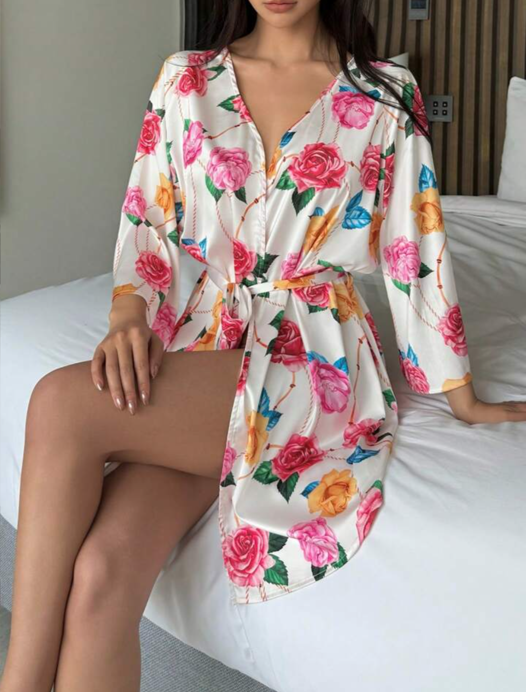 Women's Super Soft Sleep Robe Set