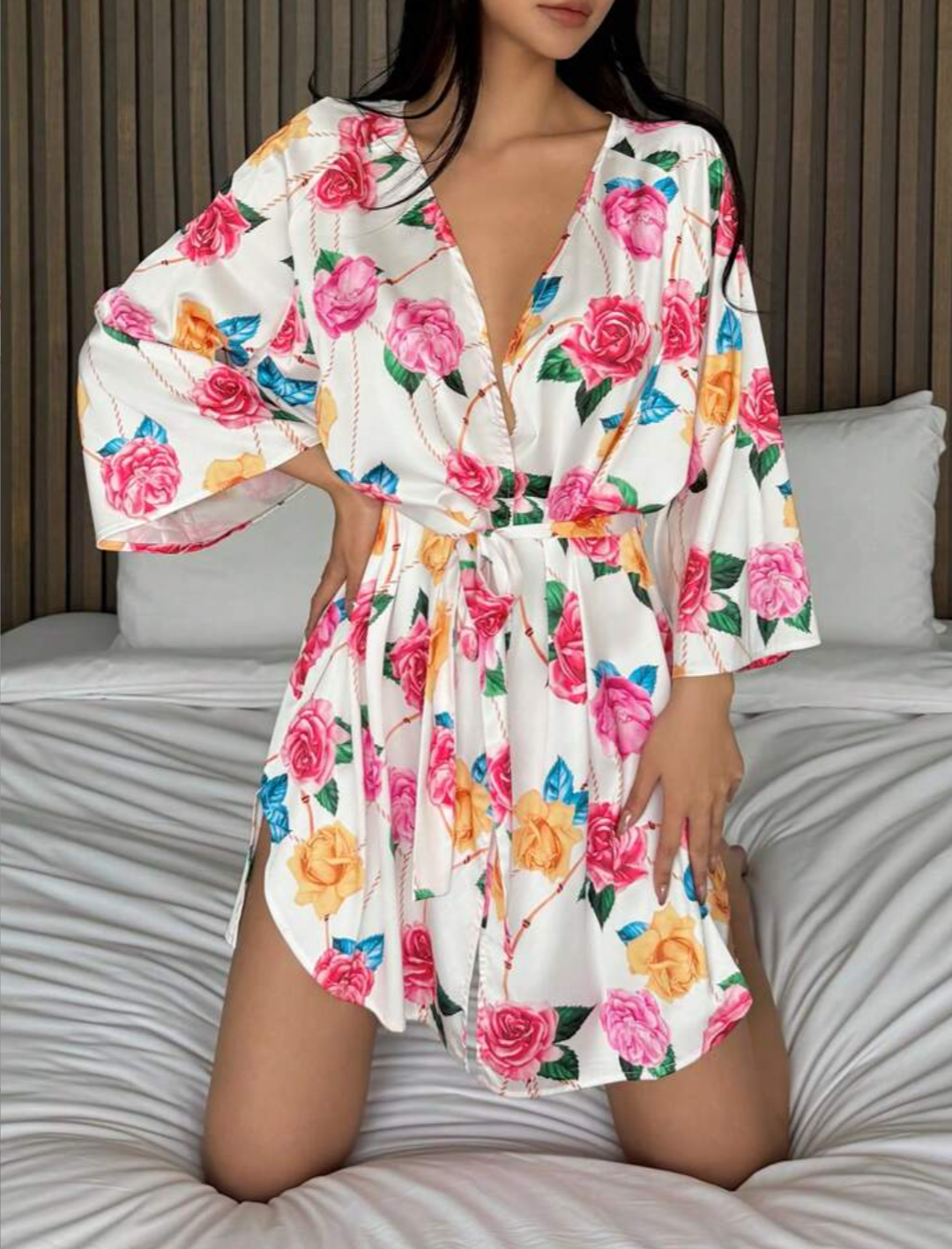 Women's Super Soft Sleep Robe Set