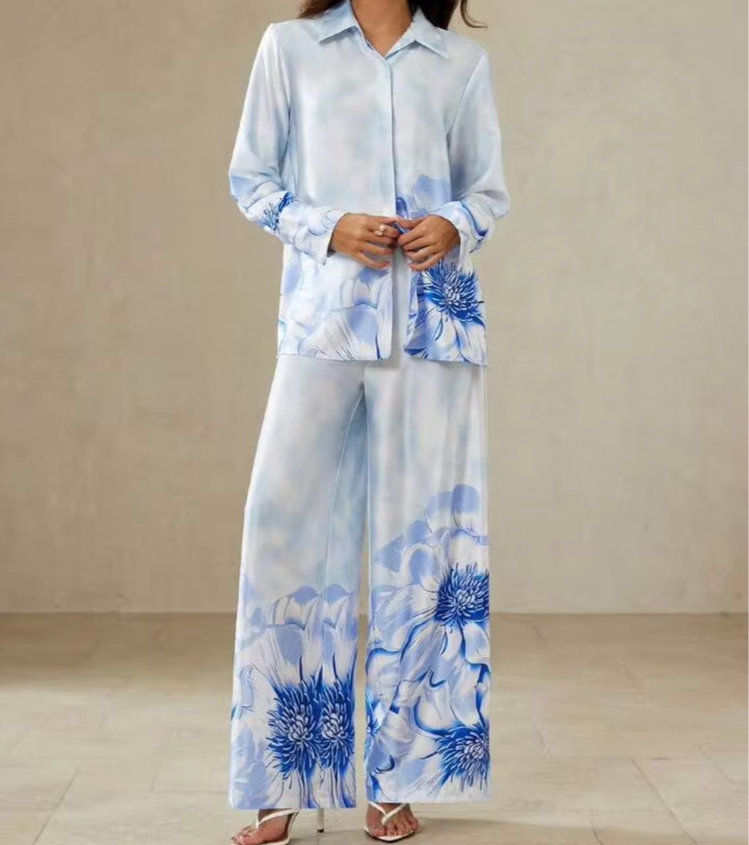 Floral Cotton Co-Ord Set for Women